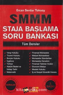 SMMM Staja Başlama Soru Bankası - Ercan Serdar Toksoy