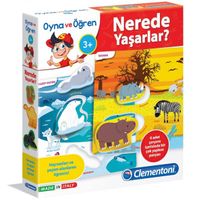 Oyna ve Öğren Nerede Yaşarlar? (Kod:64432)