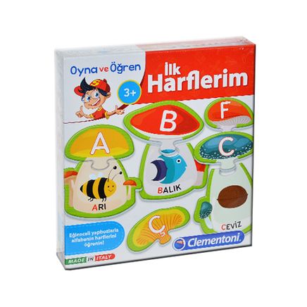 Oyna ve Öğren İlk Harflerim (Kod:64429)