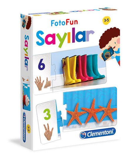 Oyna ve Öğren Foto Fun Sayılar (3-5 Yaş) (64281)