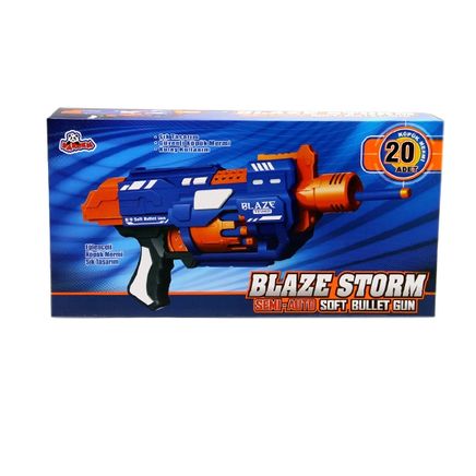 Yumuşak Mermili Pilli Tabanca  Kutulu (ZC7033)