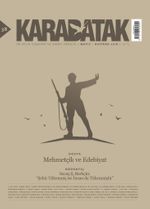 Karabatak İki Aylık Edebiyat ve Sanat Dergisi Mayıs-Haziran 2018 Sayı:38
