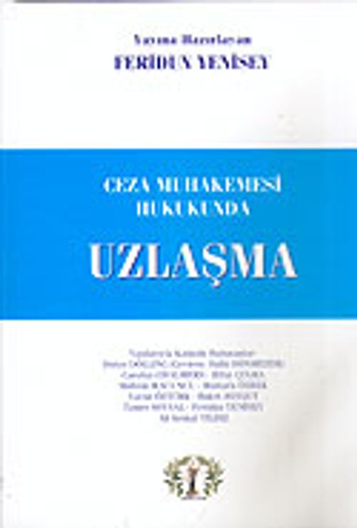 Uzlaşma/Ceza Muhakemesi Hukukunda