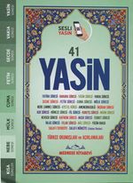 Fihristli 41 Yasin Türkçe Okunuşu ve Meali, Sesli (Çanta Boy)