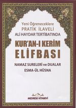 Pratik Tecvid İlaveli Ali Haydar Kur'an-ı Kerim Elifbası (Rahle Boy)