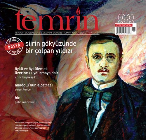 Temrin Aylık Düşünce ve Edebiyat Dergisi Sayı:88 Mart-Nisan 2018