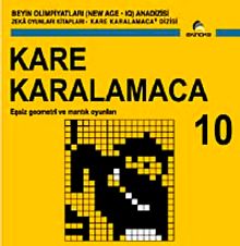 Kare Karalamaca 10 & Eşsiz Geometri ve Mantık Oyunları