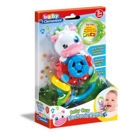 Baby Clementoni Sevimli İnek Çıngırak (Kod:17183)