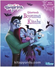 Disney Vampirina Çıkartmalı Boyama Kitabı Renkli Çıkartmalar