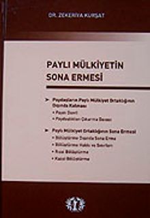 Paylı Mülkiyetin Sona Ermesi