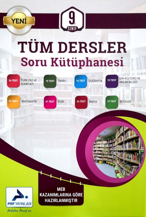 9. Sınıf Tüm Dersler Soru Kütüphanesi