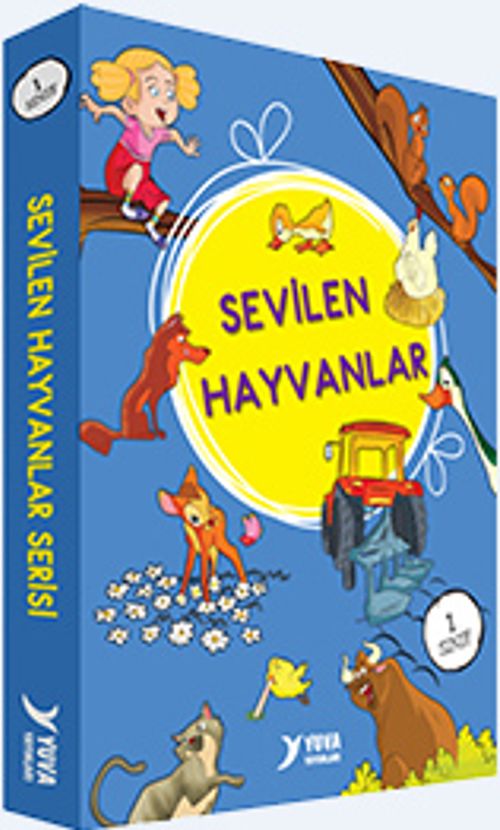 Sevilen Hayvanlar Serisi Düz Yazılı (10 Kitap)
