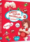 1. Sınıf Kırmızı Topun Maceraları Renkli Heceli-D&uuml;z Yazı (10 Kitap)