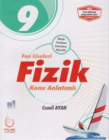 9. Sınıf Fen Liseleri Fizik Konu Kitabı 