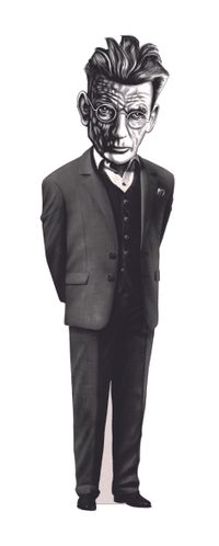 Samuel Beckett - Karikatür Ayraç