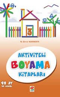 Aktiviteli Boyama Kitapları -3