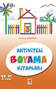 Aktiviteli Boyama Kitapları -3