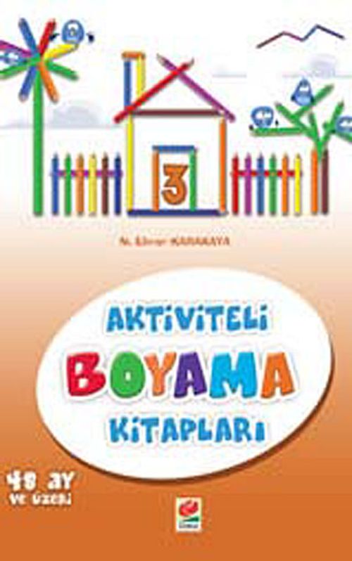 Aktiviteli Boyama Kitapları -3