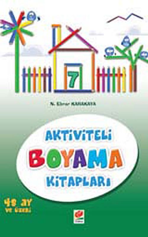 Aktiviteli Boyama Kitapları -7