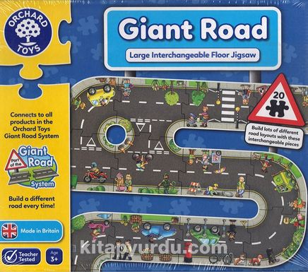 Giant Road Large Interchangeable Floor Jigsaw