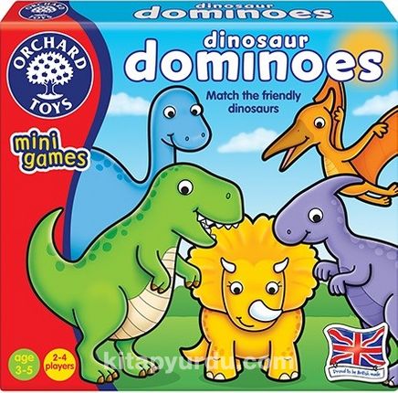 Sevimli Dinazorlar Domino Mini Kutu Oyunu (3-5 Yaş)