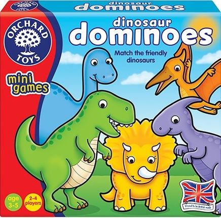 Sevimli Dinazorlar Domino Mini Kutu Oyunu (3-5 Yaş)