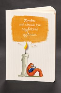 Akıl Defteri - Kitapkurdu Serisi - Mum (Cep Boy)