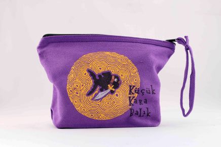 Küçük Kara Balık El Çantası - Mor (KKB451)
