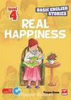 Real Happiness (Basic English Stories Level 4) (Cd Hediyeli)