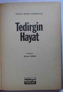 Tedirgin Hayat (Kod:6-A-47)