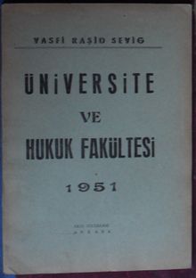Üniversite ve Hukuk Fakültesi (Kod:6-A-50)