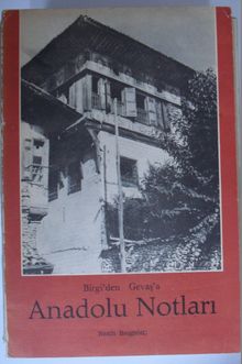 Birgi’den Gevaş’a Anadolu Notları (Kod:6-A-1)