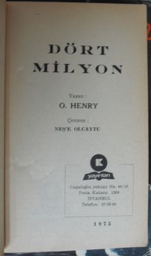 Dört Milyon (Kod:6-A-13)