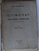 İçtimaiyat Usulünün Kaideleri (Kod:6-A-26)