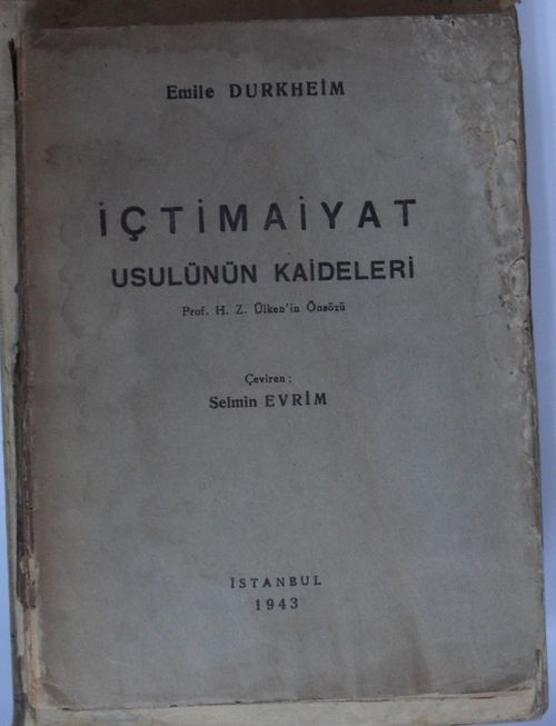 İçtimaiyat Usulünün Kaideleri (Kod:6-A-26)