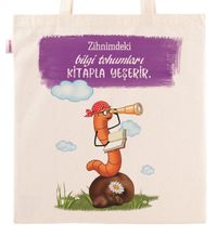 Askılı Bez Çanta - Ufuk