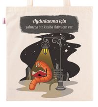 Askılı Bez Çanta - Bank