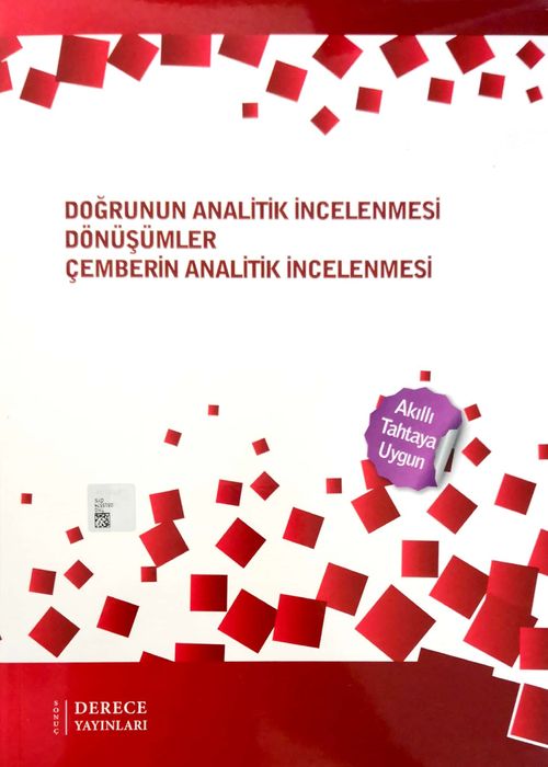 Doğrunun Analitik İncelenmesi Dönüşümler Çemberin Analitik İncelenmesi 