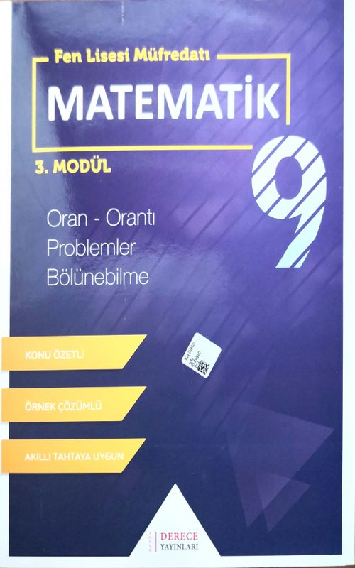 Matematik 9 3. Modül Oran Orantı Problemler Bölünebilme