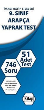 9. Sınıf Arapça Yaprak Test / İmam-Hatip Liseleri