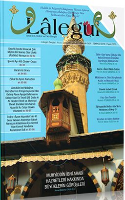 Lalegül Aylık İlim Kültür ve Fikir Dergisi Sayı:65 Temmuz 2018