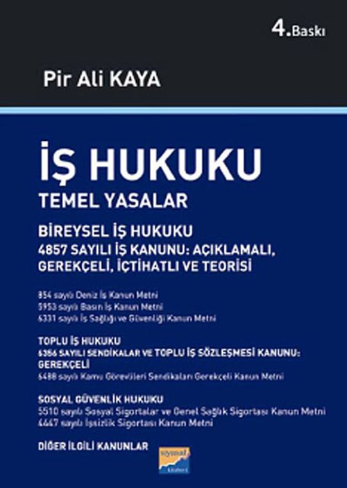 İş Hukuku Temel Yasalar