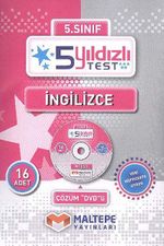 5. Sınıf İngilizce 5 Yıldızlı Test  (Çözüm Dvd'li) (16 Test)