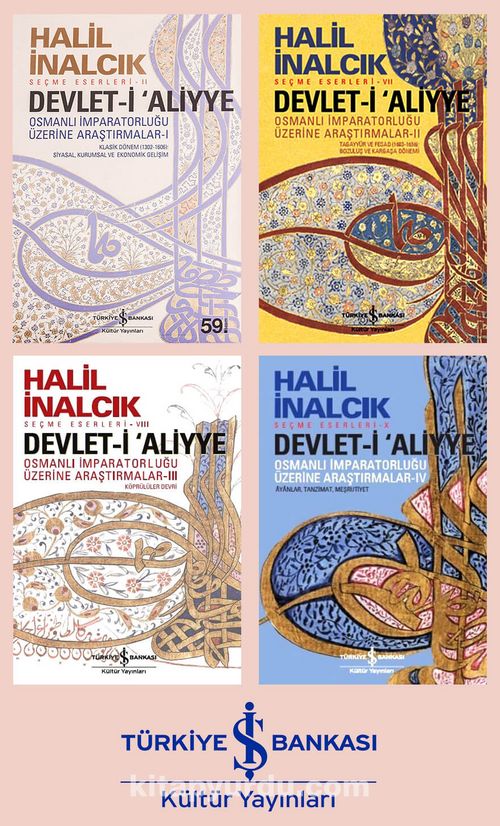 Halil İnalcık Devlet-i Aliyye Seti (4 Kitap) - Prof. Dr. Halil İnalcık |  kitapyurdu.com
