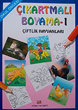Okul Öncesi Çıkartmalı Boyama (4 Kitap takım)