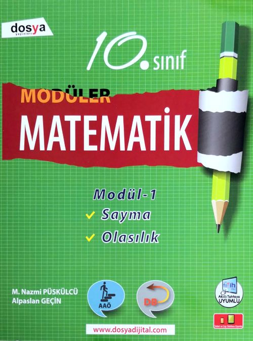 10. Sınıf Modüler Matematik Modül 1 Sayma Olasılık