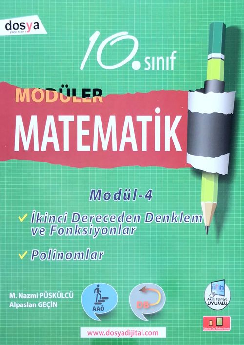 10. Sınıf Modüler Matematik Modül 4 İkinci Dereceden Denklem Ve Fonksiyonlar Polinomlar