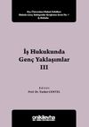 İş Hukukunda Gen&ccedil; Yaklaşımlar III Ko&ccedil; &Uuml;niversitesi Hukuk Fak&uuml;ltesi Hukuka Gen&ccedil; Yaklaşımlar Konferans Serisi No:7