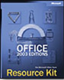 Microsoft® Office 2003 Editions Resource Kit