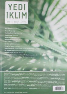 7edi İklim Sayı:340 Temmuz 2018 Kültür Sanat Medeniyet Edebiyat Dergisi